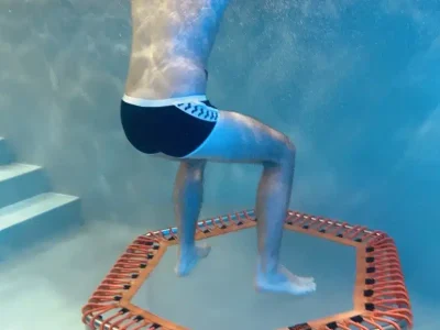 AquaTramp'O, trampoline aquatique à Reims